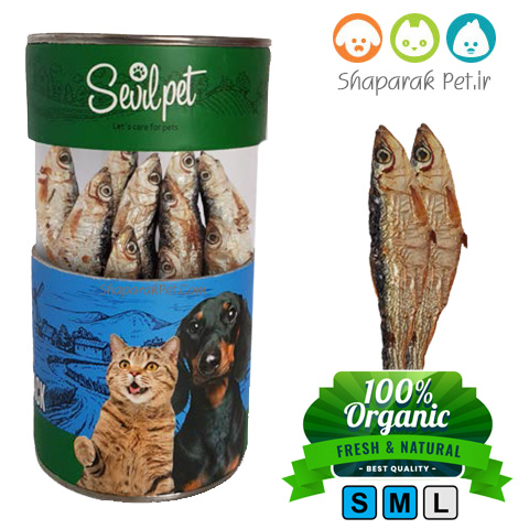 تشویقی ماهی کیلکا سویل پت