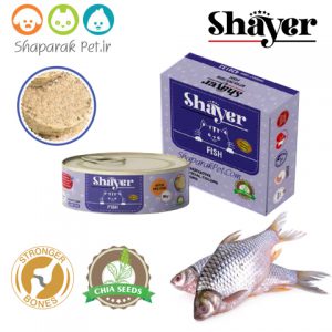 کنسرو پته بچه گربه شایرماهی