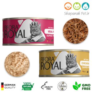 کنسرو گربه فیفورا رویال نچرال لیسانس آلمان