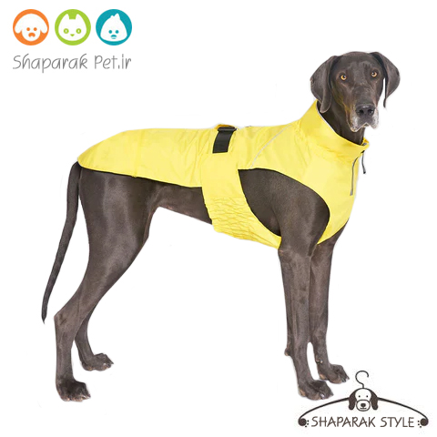 بارونی سگ ضد آب با لایه پشم و شیشه  خیلی بزرگ