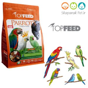 غذای آجیلی طوطی سانان تاپ فید