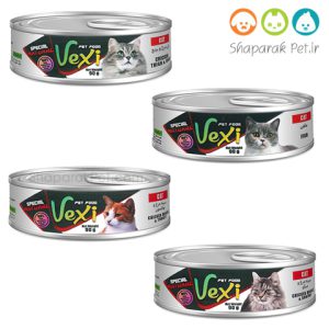 کنسرو گربه نچرال وکسی 90 گرمی