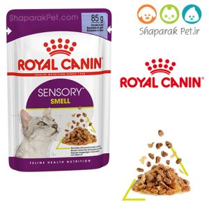 پوچ گربه بدغذا رویال کنین مدل Sensory smell