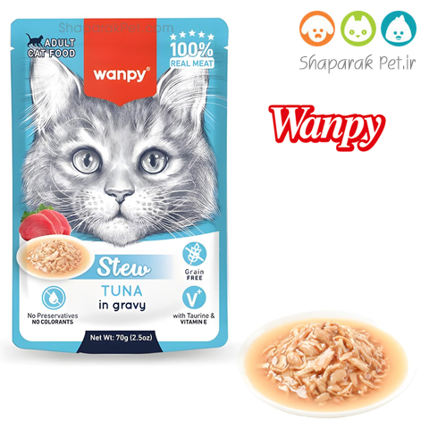 پوچ خورشتی گربه ونپی 6 طعم